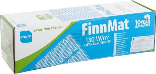 Теплый пол под плитку двухжильный Ensto FinnMat 5,0м2 (0,5 х10,0м), 600Вт картинка